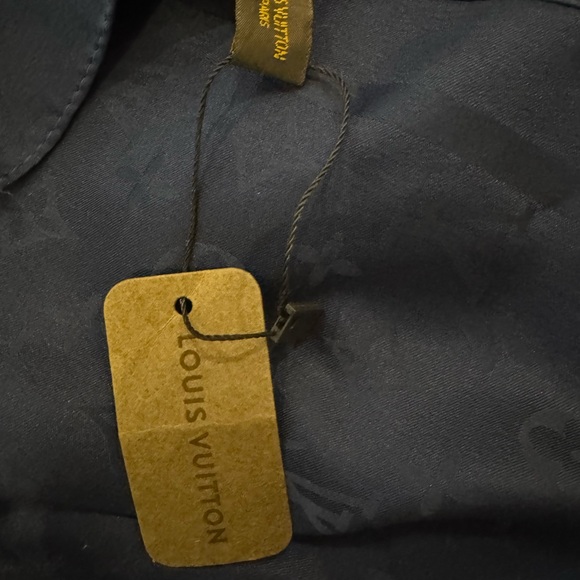 Louis Vuitton Navy Blue Fabric - Picture 1 of 4